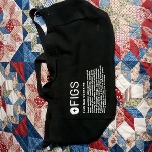 Figs Black "This bag contains" Tote! Like New! Perfect Condition